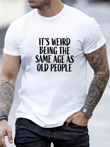 Weird being the same age - being,