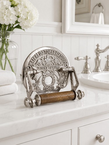 Victorian toilet roll holder - victorian,