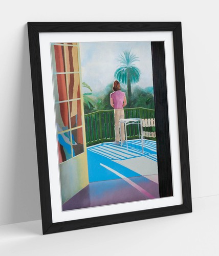 Sur terrasse david hockney - sur, terrasse,