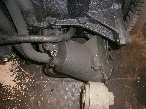 Oil filter housing - oil,