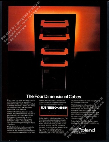 1979 roland cube 60 - 20, 40