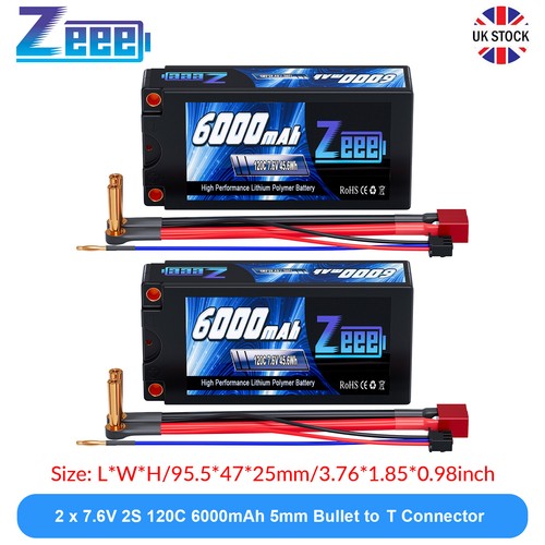 Zeee 2s lipo battery - zeee, 7.6v