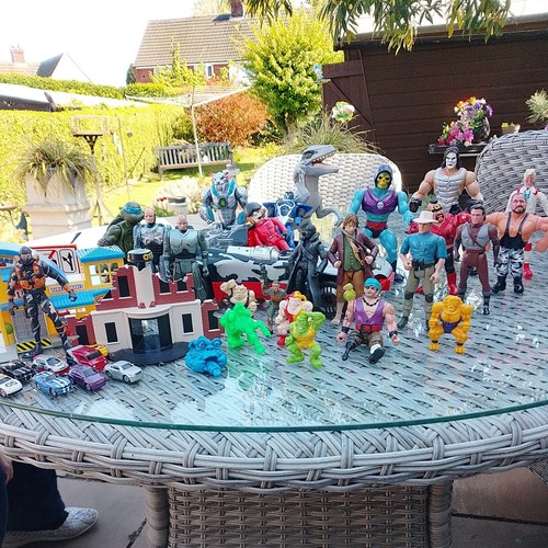 Vintage toy bundle - vintage, wwf