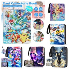 400/900 Trading Cards Album Folder Pockets Card Binder Holder for Pokemon Card