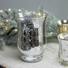 Medium speckle silver glass - speckle,