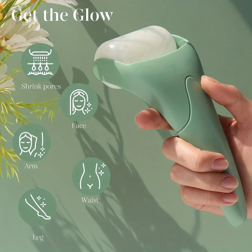 Ice face roller facial - face,