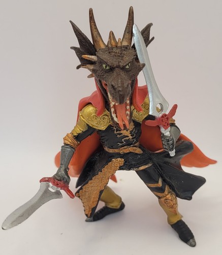 Papo fantasy world fire dragon - world,