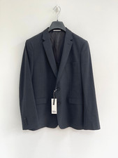 John Lewis Suit Blazer Jacket Grey Bi Stretch Slim Fit 42L 42" Chest - BNWT £130