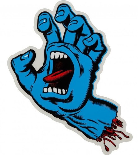 Santa cruz screaming hand - santa,