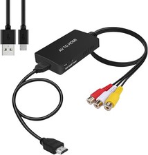 RCA to HDMI Converter, AV to
