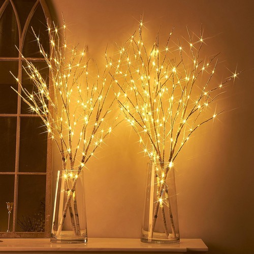 Led branch twig lights - led,