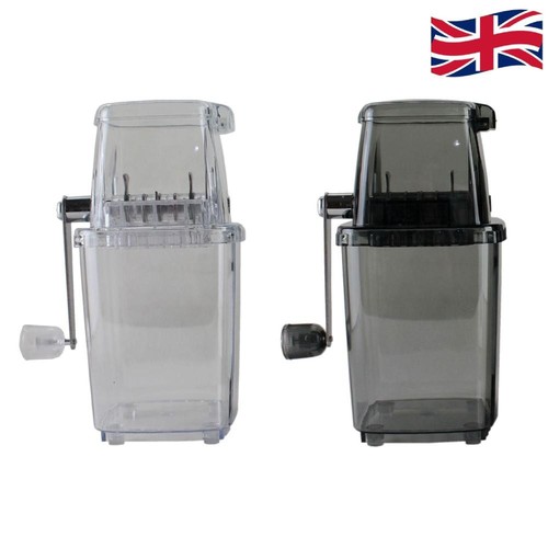 Hand cranked ice crusher - hand-cranked,