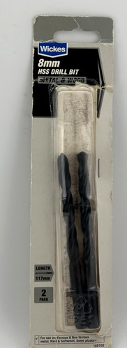 Wickes 8mm hss drill - wickes,