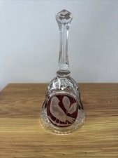 Ruby Red 8" bell W. Germany