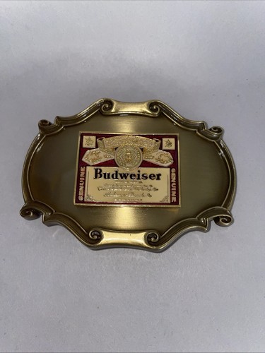 Vtg budweiser beer - beer, belt