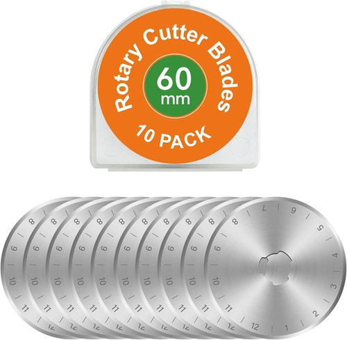 60mm rotary cutter blades - blades, 10