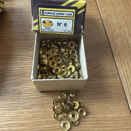 Brass surface screw - brass,