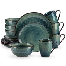 vancasso STARRY 16-Piece Dinnerware Set Plate Bowl Mug Set Dinner Service for 4