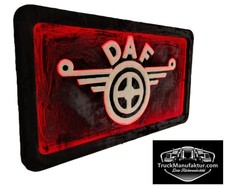 DAF TRUCK LED 24v Handmade Backsplash Signs Light Up Signs