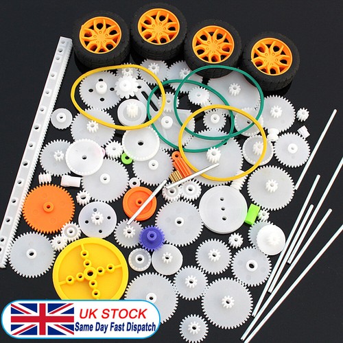 82pcs plastic worm crown gear - plastic,