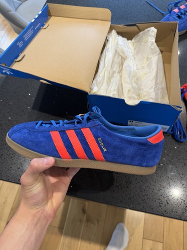 Adidas dublin men blue red - men’s, blue/red