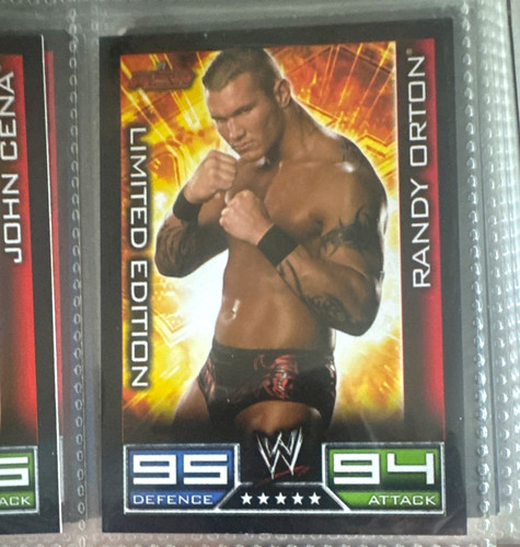 Topps 2008 wwe slam attax - wwe,