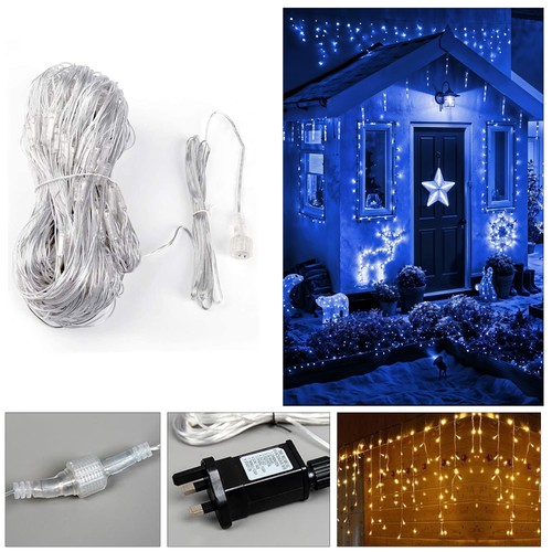 Christmas icicle lights - christmas,