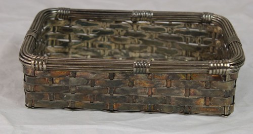 Metal wicker basket - b1/,