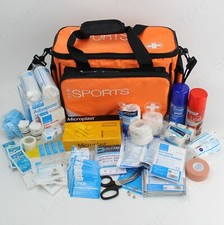 Advanced Sports First Aid Kit in Large Bag Football, Rugby, Netball, Hockey Team