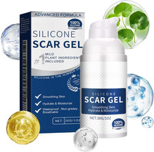 100% Silicone Scar Gel - Silicone Scar Cream Silicone Scar Gel for Stretch Mark