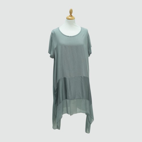 Lagenlook silky loose flowing - silky,