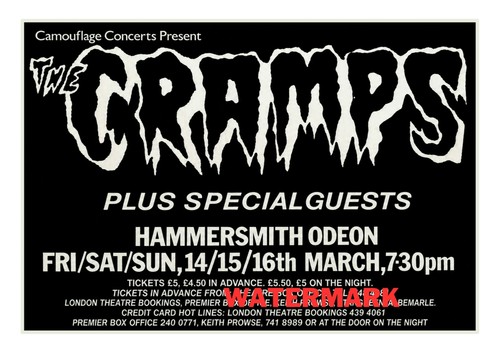 The cramps gig - print,
