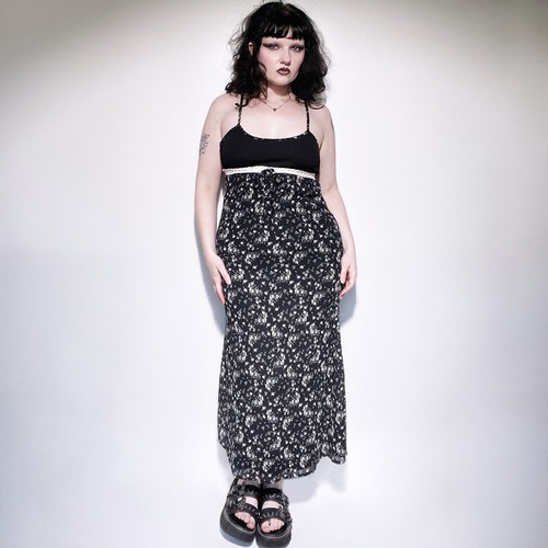 Unif black and white dainty - black,