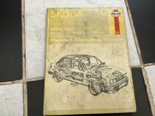 SKODA ESTELLE 1977-1980 HAYNES WORKSHOP MANUAL 604