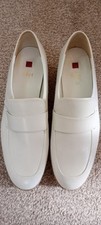 Hogl Modesty white leather moccasin Shoes 