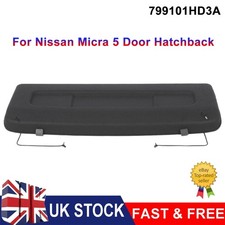 Rear Parcel Shelf For Nissan Micra 5Door Hatchback Boot Load Cover Quality NewUK