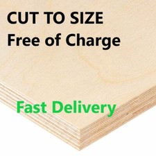 Birch Plywood Sheets BB/BB grade 4, 6mm, 9mm, 12mm, 15mm, 18mm, 24mm Cut to Size