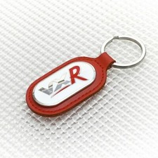 Richbrook Official Vauxhall VXR Genuine Leather Keyring Key Ring Red 