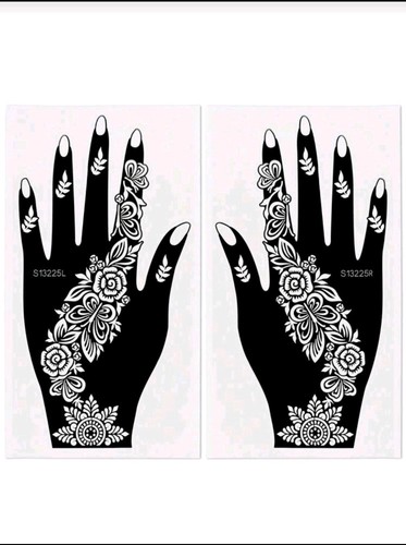 Sheets reusable henna - reusable,