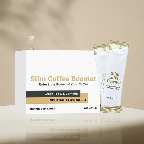 Slim coffee booster with green - slim,
