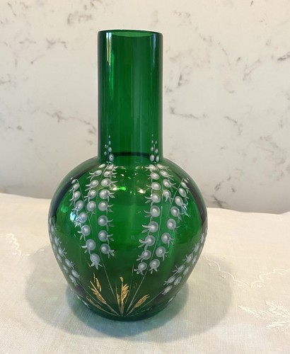 Vintage bohemian hand blown - bohemian, hand-blown