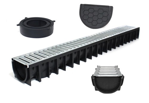 Channel drain system - channel,