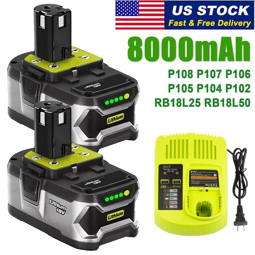 0ah 18volt for ryobi p108 - ,
