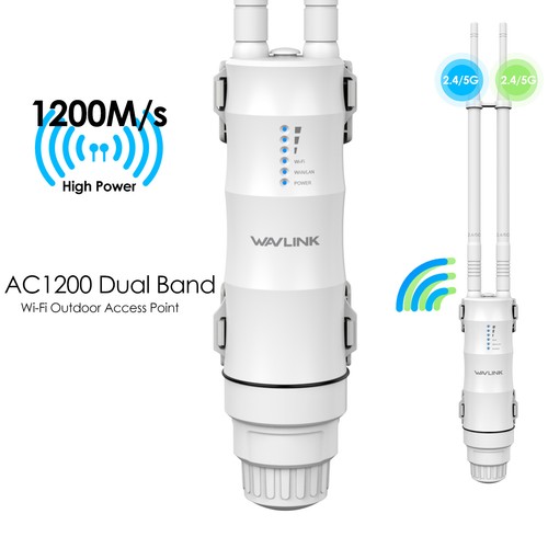 Ac1200 wifi repeater outdoor - ac1200,