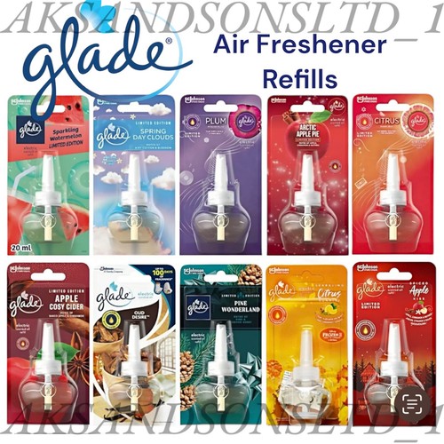 Glade electric plugins refill - glade,