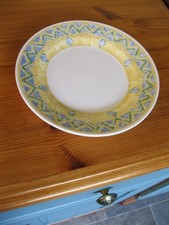 Churchill Ports Of Call Herat Salad Plates x 3, Jeff Banks 20cm 8" plate three