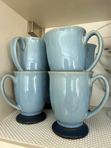 Denby blue jetty footed - 8,