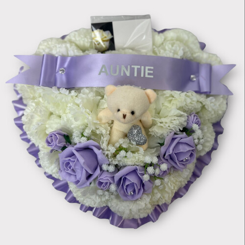Funeral flowers wreath - ,