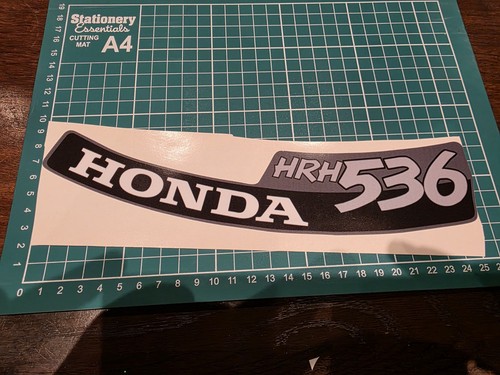 Honda pro deck decal - deck, sticker