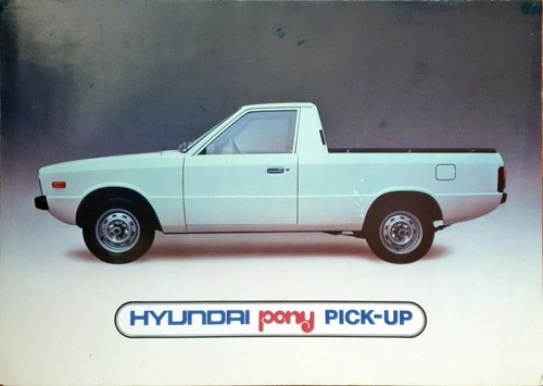 Hyundai pony pick - hyundai,